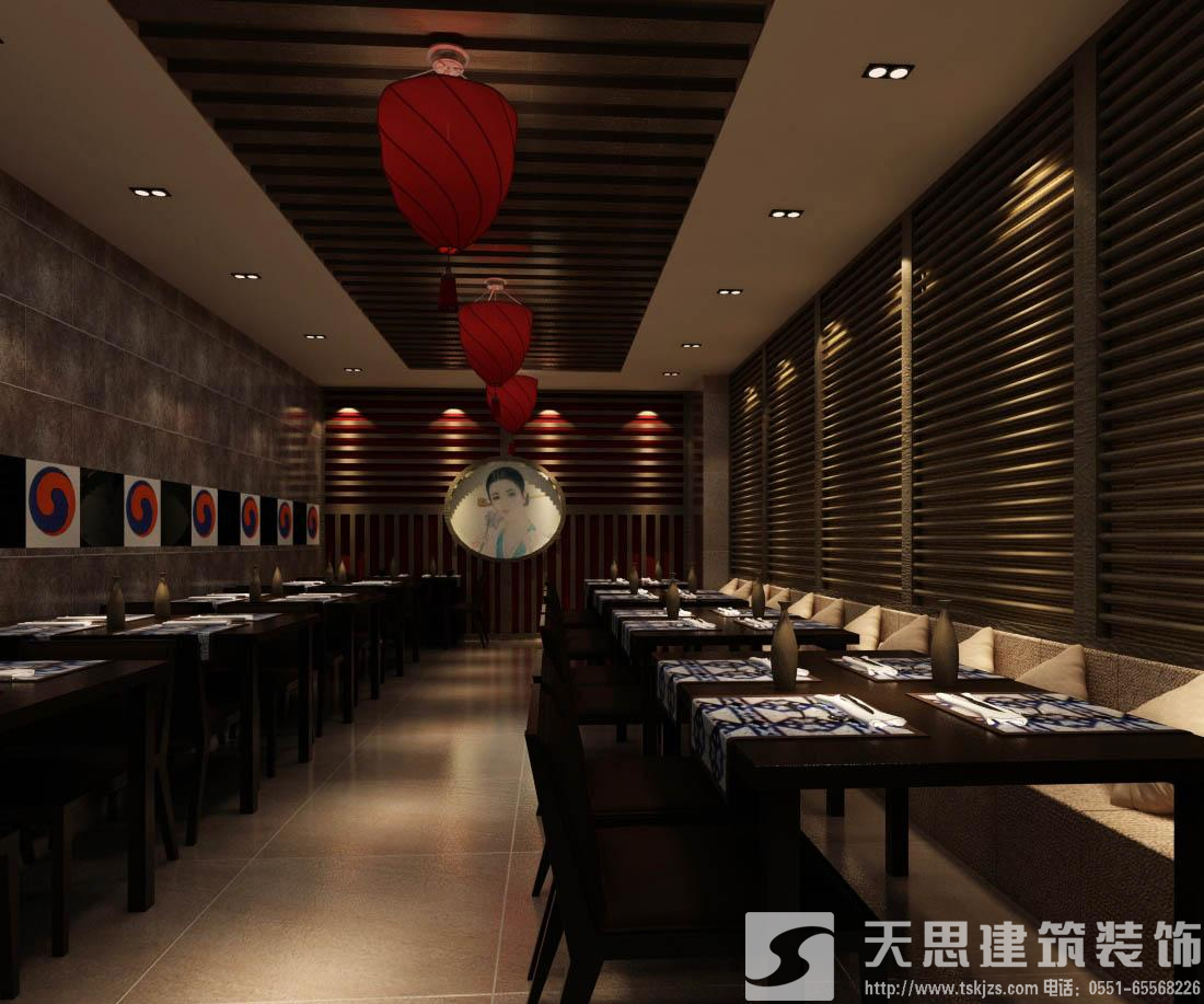 韓式烤肉店裝修設(shè)計席卷韓流風
